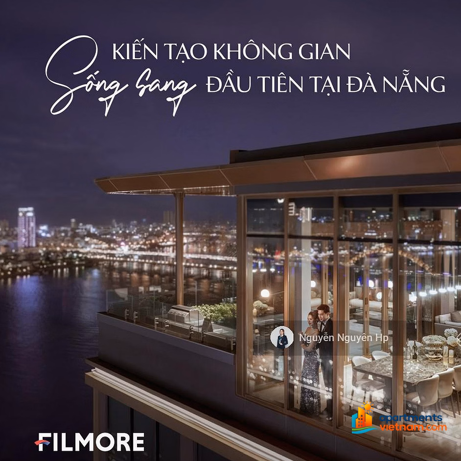 Penthouse The Filmore Da Nang - 218.8m2 - direct view of Han River, sea, fireworks - original price CDT