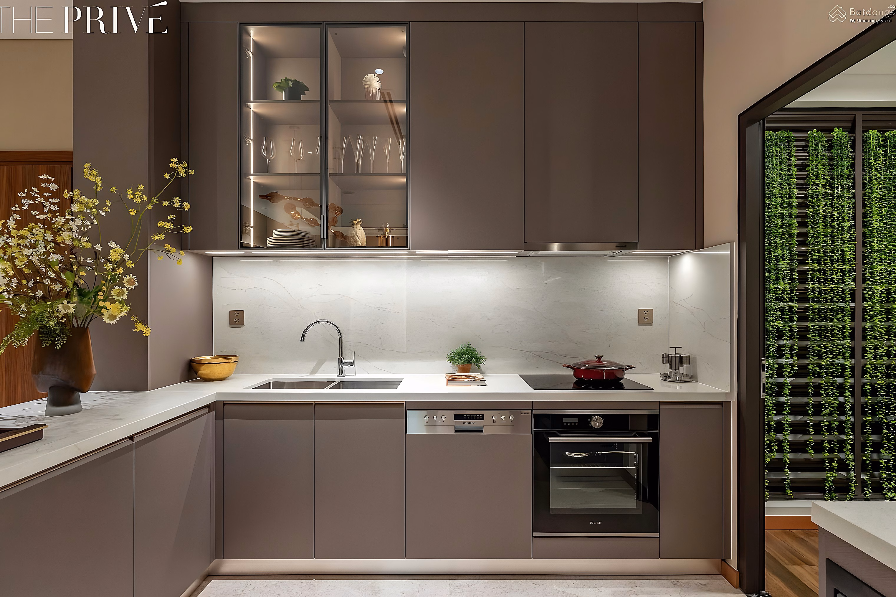 The Privé District 2 luxury apartment, exclusive shopping cart at good prices, only 10% deposit, sign sales contract until 2028 to receive the house