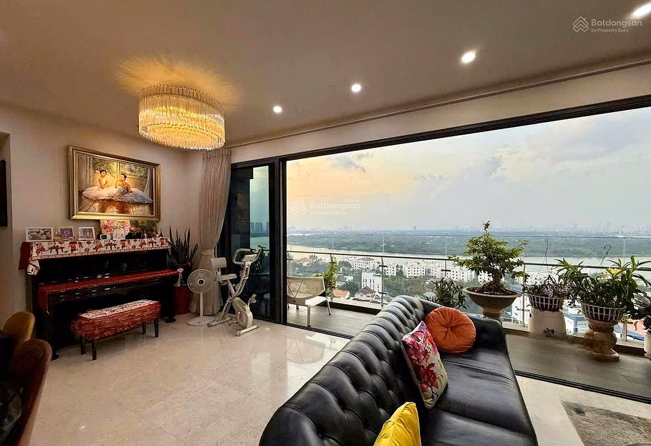 Unique product - Selling 4 bedrooms Q2 Thao Dien, direct river view, sparkling beauty, quiet, private elevator