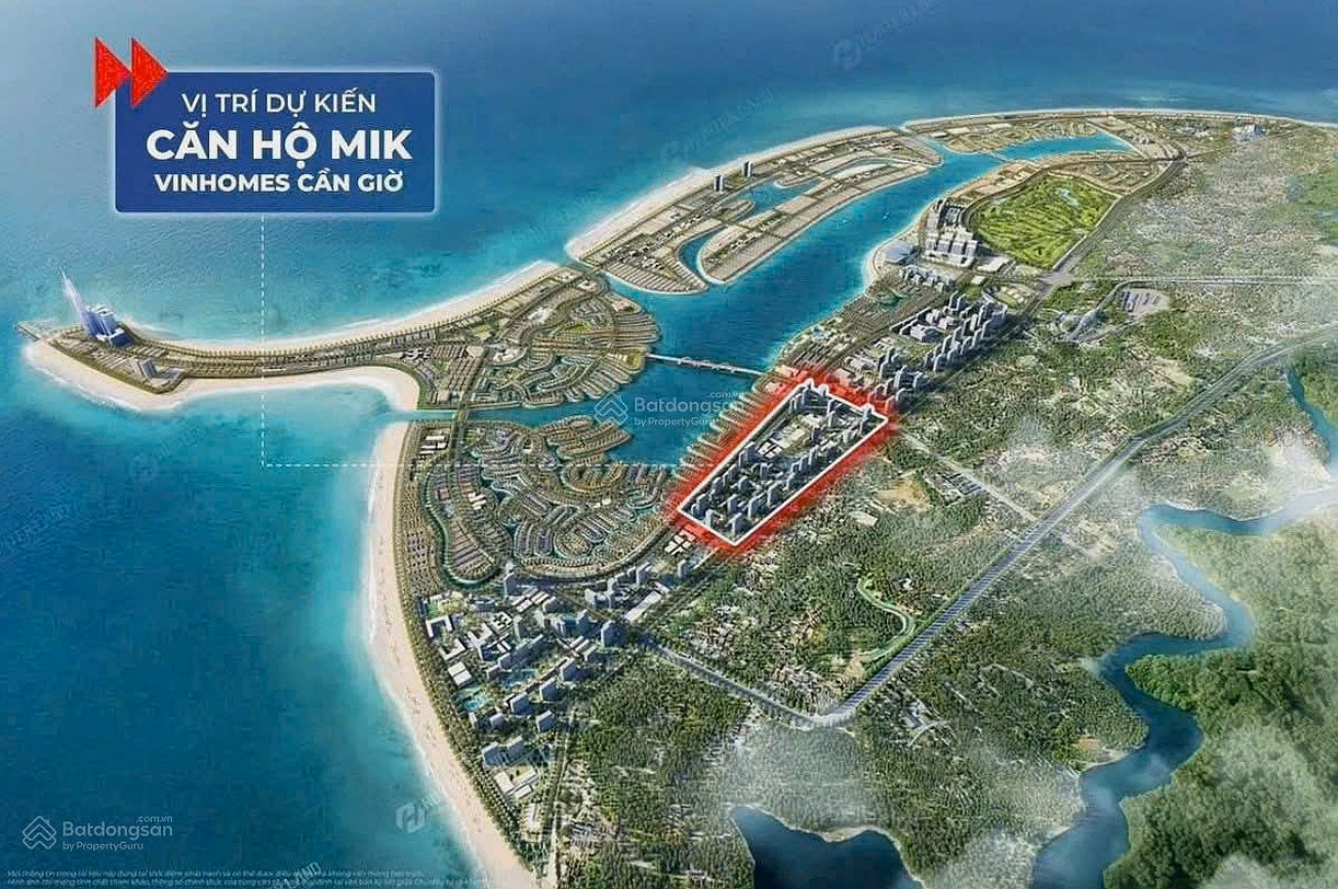 Quickly own a beach apartment at Vinhomes Can Gio phase 1 at super good prices