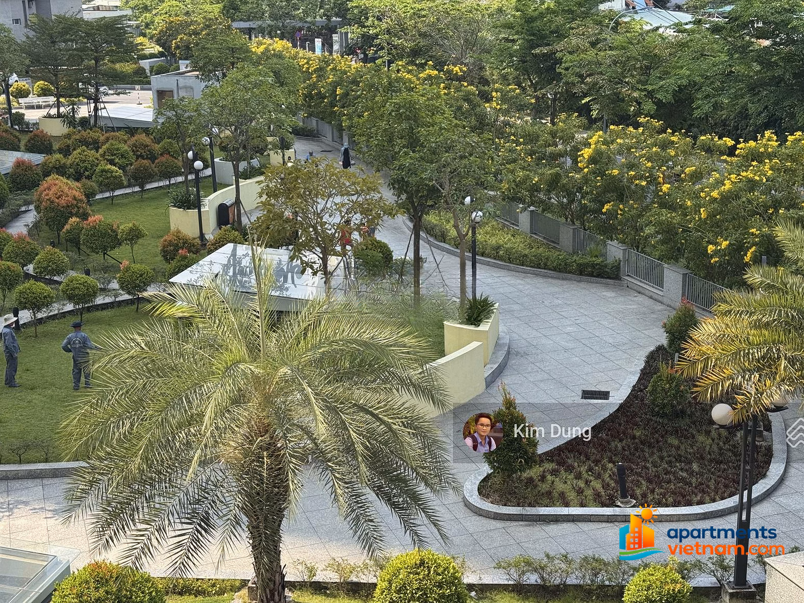 Selling Vo Van Kiet frontage apartment with 2 bedrooms Price 3.1 billion