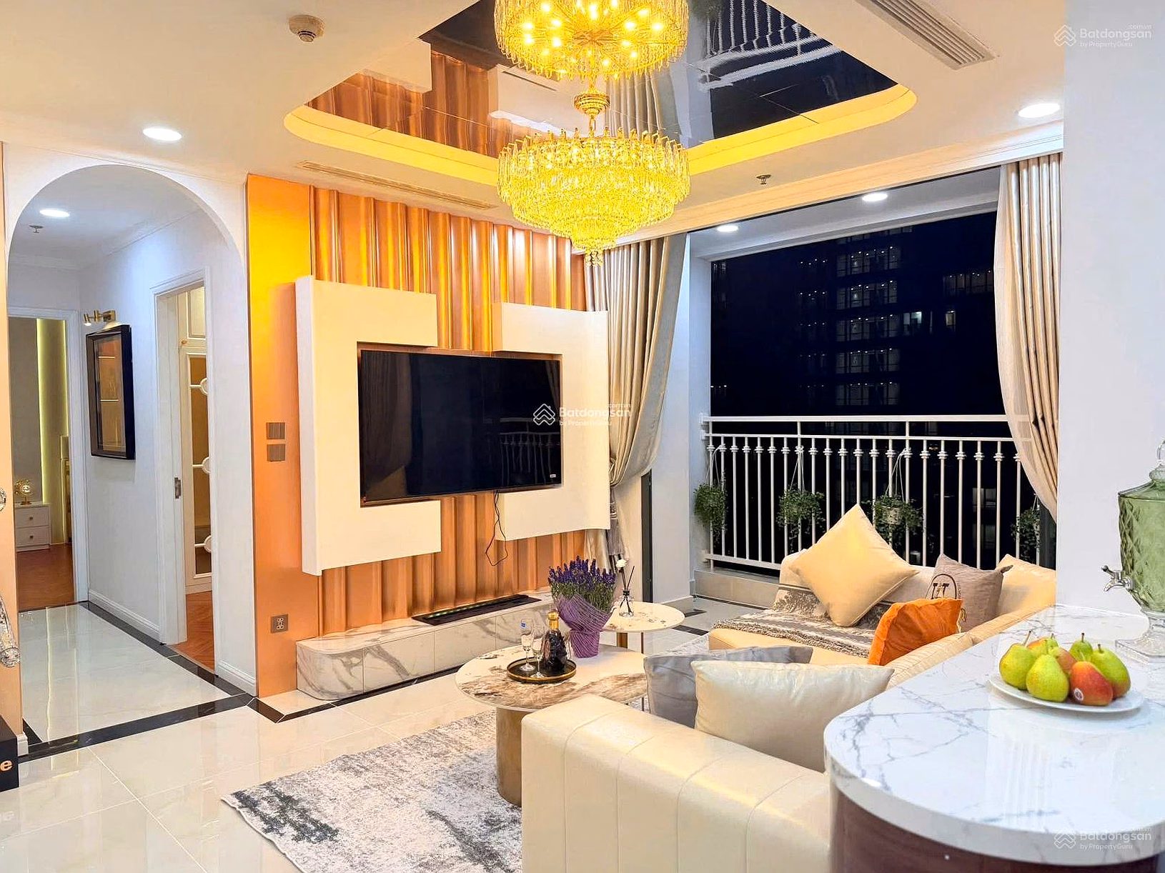 Going abroad so need to sell Him Lam Cho Lon apartment 97m² fully furnished - View house 0776 943 ***