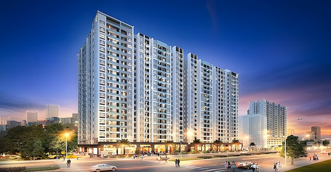 Studio apartment at Botanica Premier - Area: 33m2 - Rental price 9.9 million - Get housing immediately - Balcony