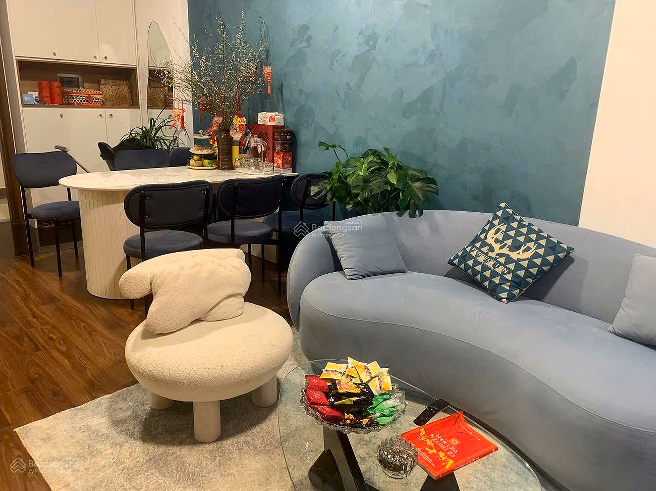 Corner apartment 71m2 fully furnished in MP6-7-8 CC Mizuki Park tower
