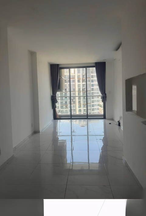 Precia apartment for rent, 2 bedrooms, area 71.3m², basic furniture, price 13 million, river view