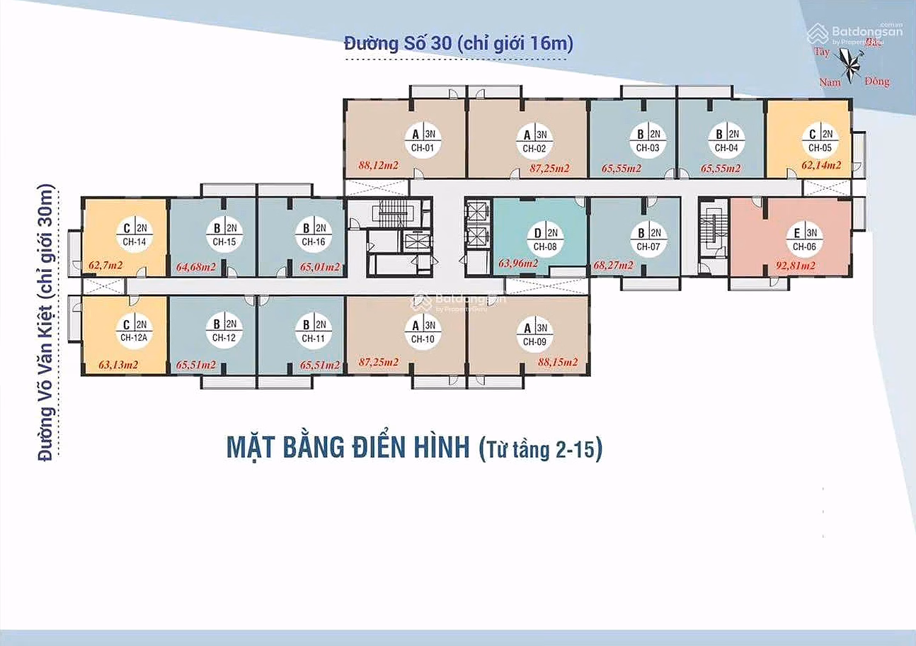 Corner apartment number 14, high floor CCU Phuoc Long. Charmoracity fireworks view and direct view of Chi river