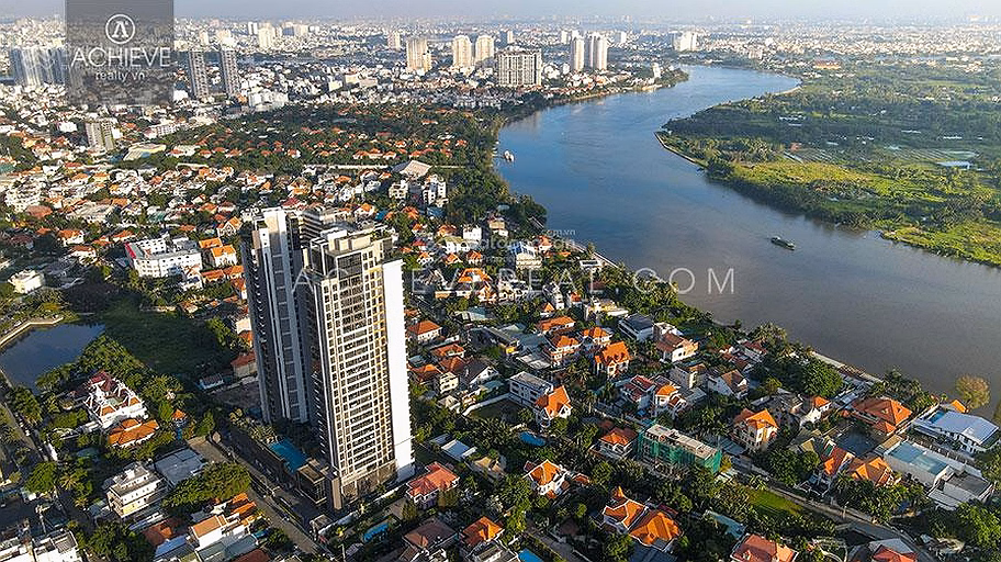 Beautiful apartment, high floor: 04 bedroom apartment: 160m² Nassim Thao Dien, river view. Price 33 billion Contact: 0931 356 ***
