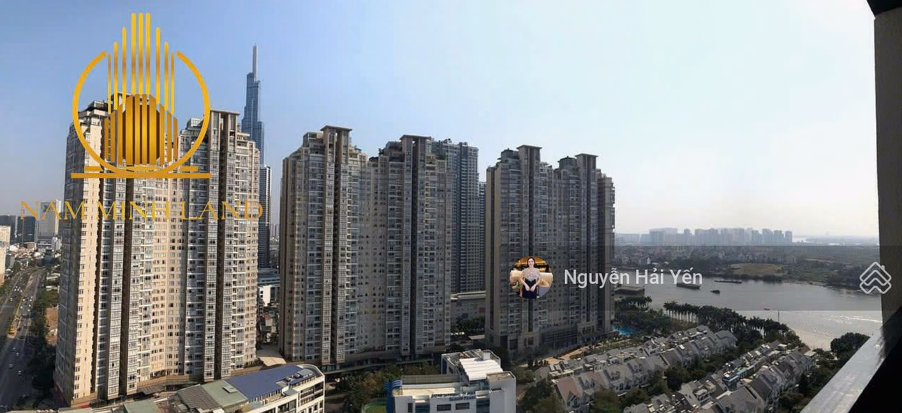 Opal Saigon Pearl apartment for sale, 2 bedrooms, 90m², Saigon river view + Landmark 81, beautiful house