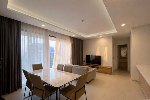 2 bedrooms available, beautiful view, fully furnished, 26 million Diamond Island. (New products every day, good prices)