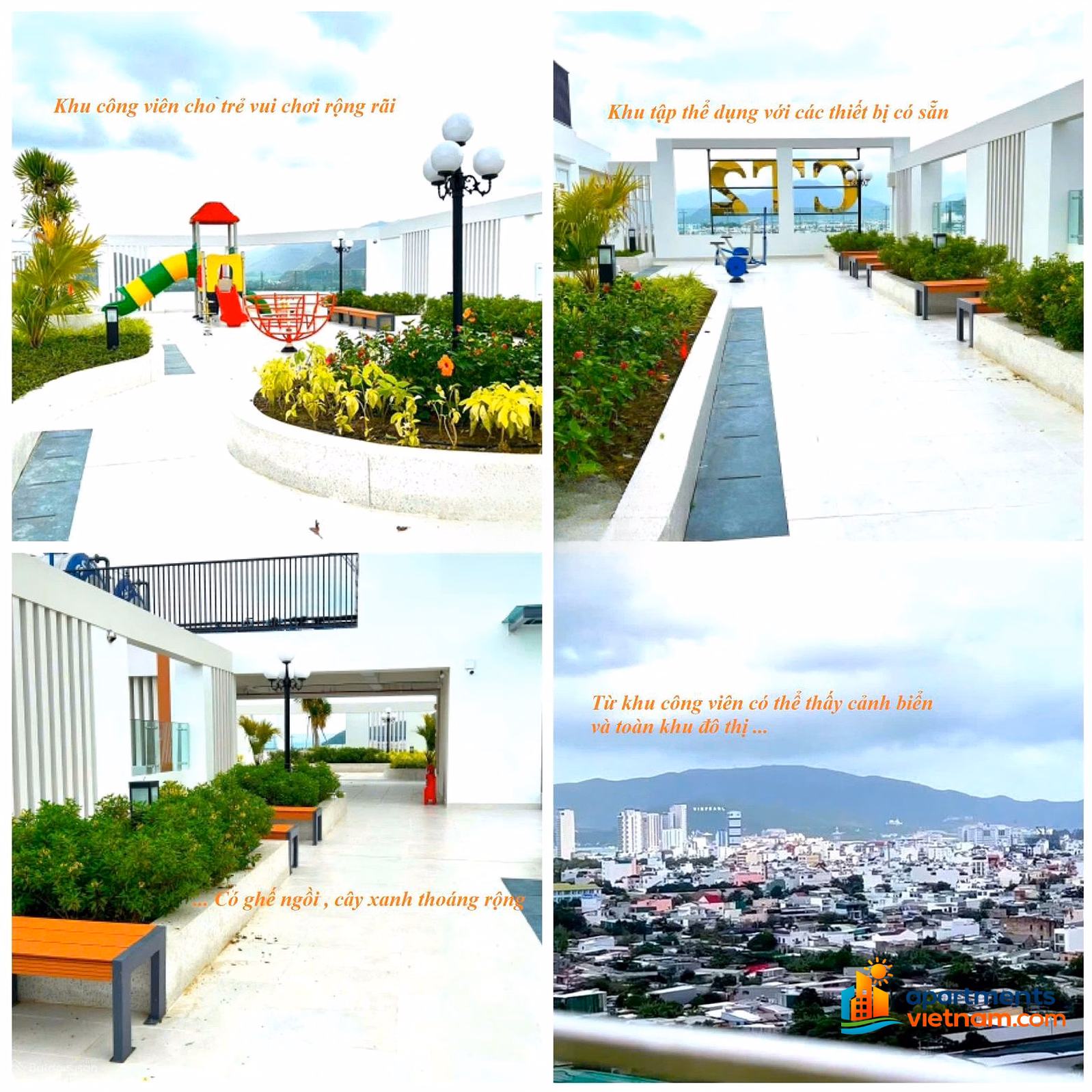 Apartment for sale opposite Charmoracity project - Sungroup Nha Trang - CT2 Luxury VCN Phuoc Long