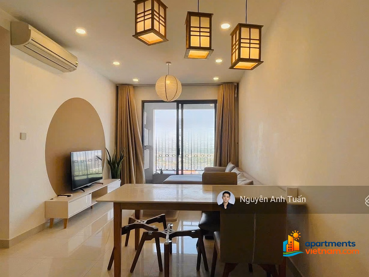 Urgent rent of 2 bedroom, 2 bathroom, 88m2 apartment at Saigon Royal Residence, 28 million VND - River view, fireworks