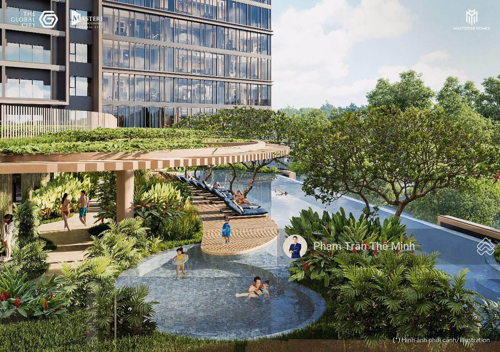 Masteri Cosmo Central - VND transfer of 2-bedroom apartment, early payment price 8.991 billion including VAT, PBT