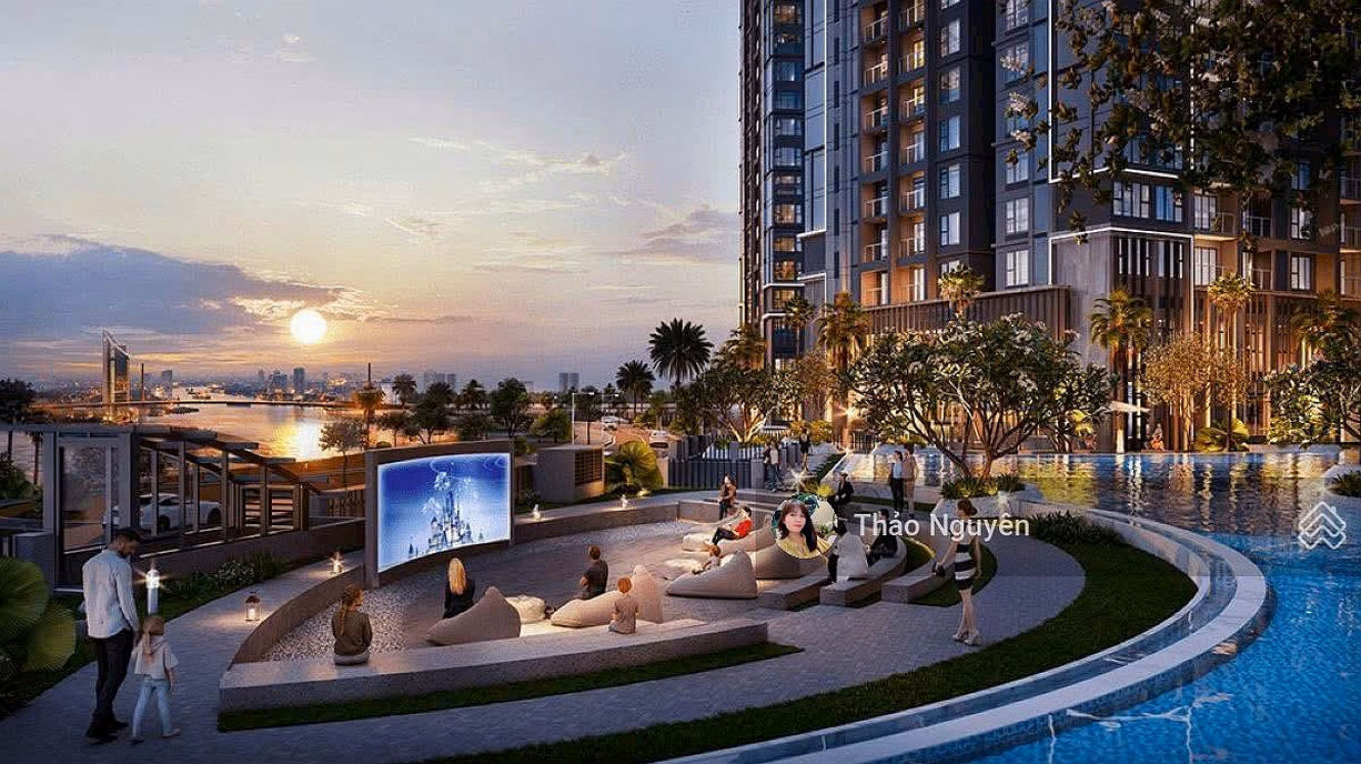 2 bedrooms, corner, hand over high-end furniture, only pay over 1 billion but receive house 0979 940 *** river view