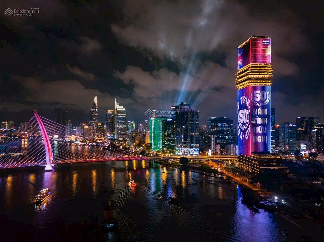 Need to rent 1 bedroom apartment with Saigon river view, high floor at Grand Marina Saigon apartment, contact 0975 676 ***