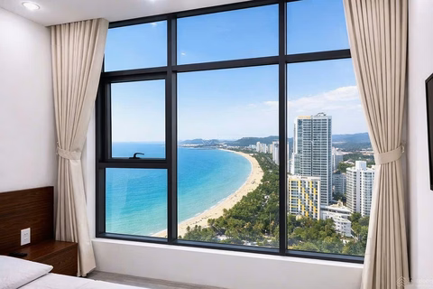 Apartment for rent with 2 bedrooms, 1 bathroom, super price 13 million, 51.3m2 at Muong Thanh 60 Tran Phu Nha Trang