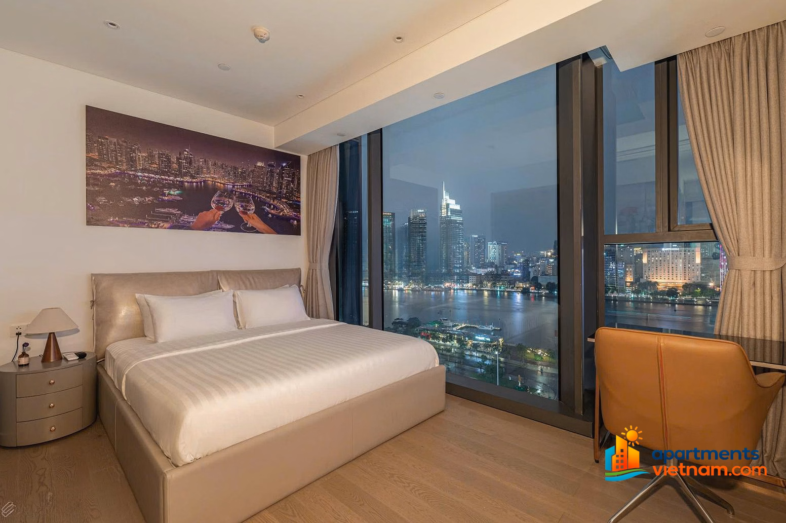 3 bedrooms for rent at The Opera, furnished by owner for living | Direct river view
