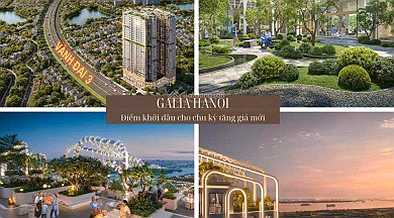 Selling a beautiful 82m² apartment designed into 3 middle-floor bedrooms at Mandarin Garden 2 Tan Mai - Hanoi