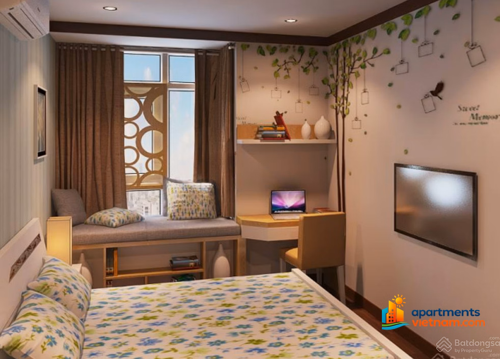 32 Million VND/Month Luxury 3BR Apartment 117.6m² with 2 Sea Views, Fully Furnished, Move-In Ready