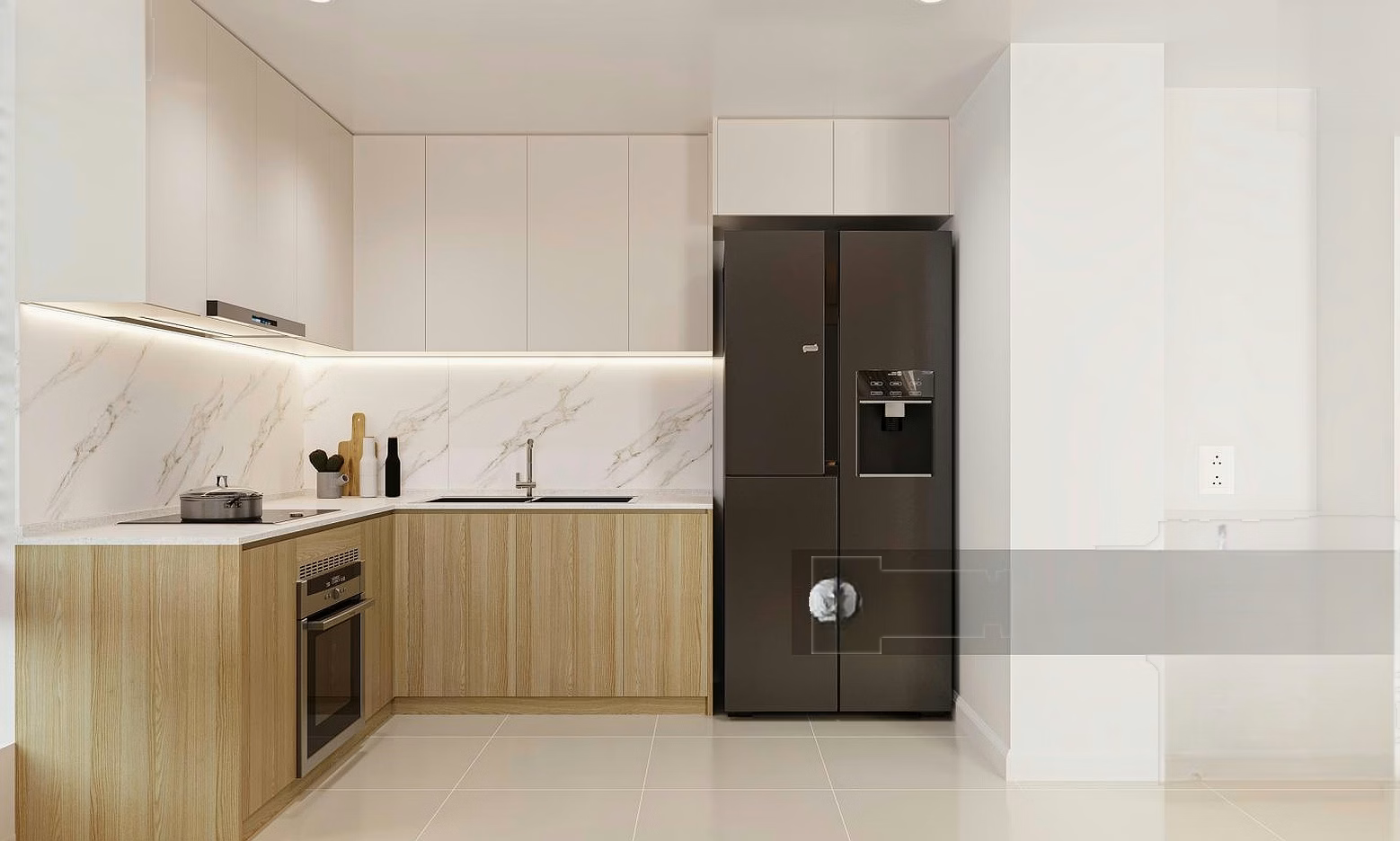 2 bedrooms HIYORI Aqua Tower - Son Tra beach view, handed over to Japanese standards, 300m from the sea
