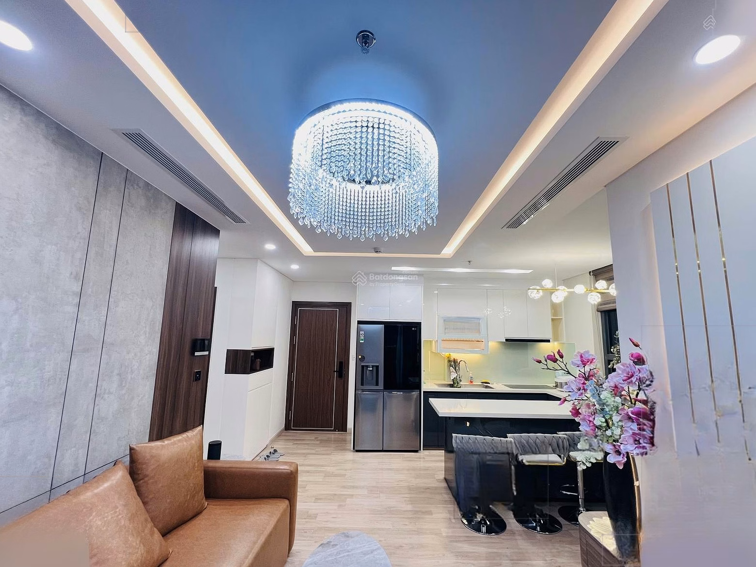 CT1 Luxury apartment for rent, 8th floor, river view, 2 bedrooms, 2 bathrooms, river view in Nha Trang