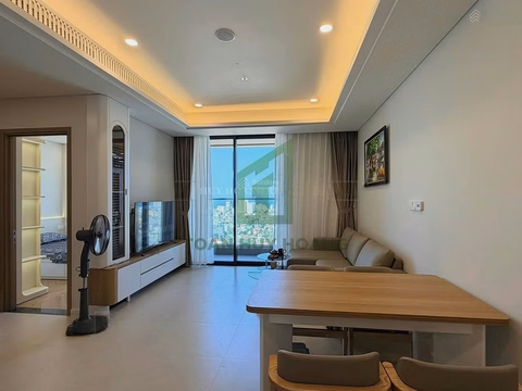 Luxury 1-bedroom apartment for rent at Panoma Da Nang, 55m2, price 24 million VND