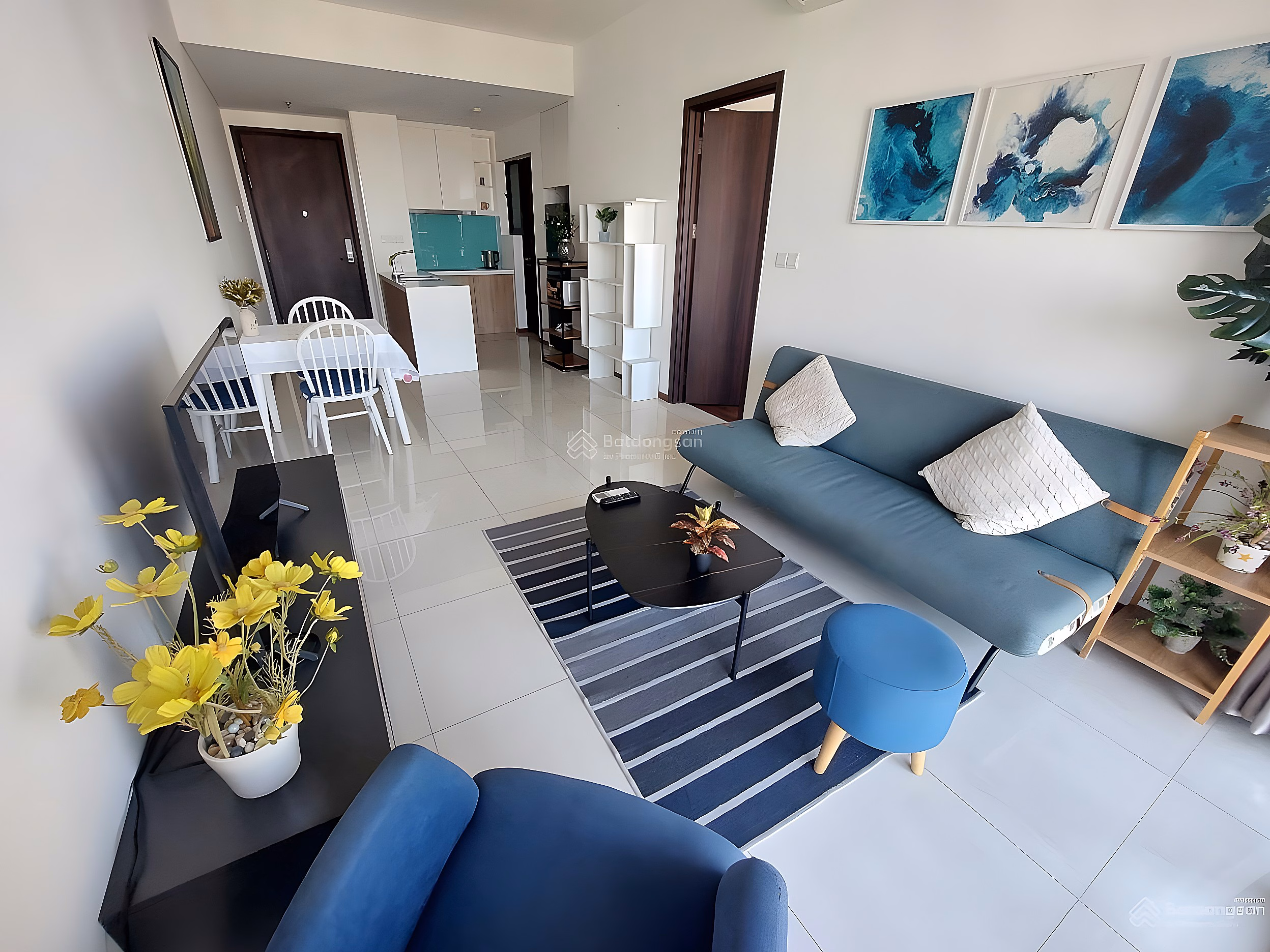 One Verandah Apartment 1 Bedroom - Area 55m2 - Fully furnished. Rental price: 16.5 million/month***