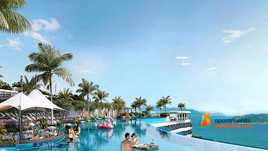 An Binh apartment near Nha Trang city beach, pink book, 900m from Tran Phu beach. Price: 1.5 billion