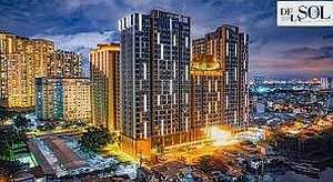 The most beautiful apartment in De-La-Sol of Capital Singapore, river view; 111m2; 3 bedrooms, 3 bathrooms; Block A1; slightly 14 billion