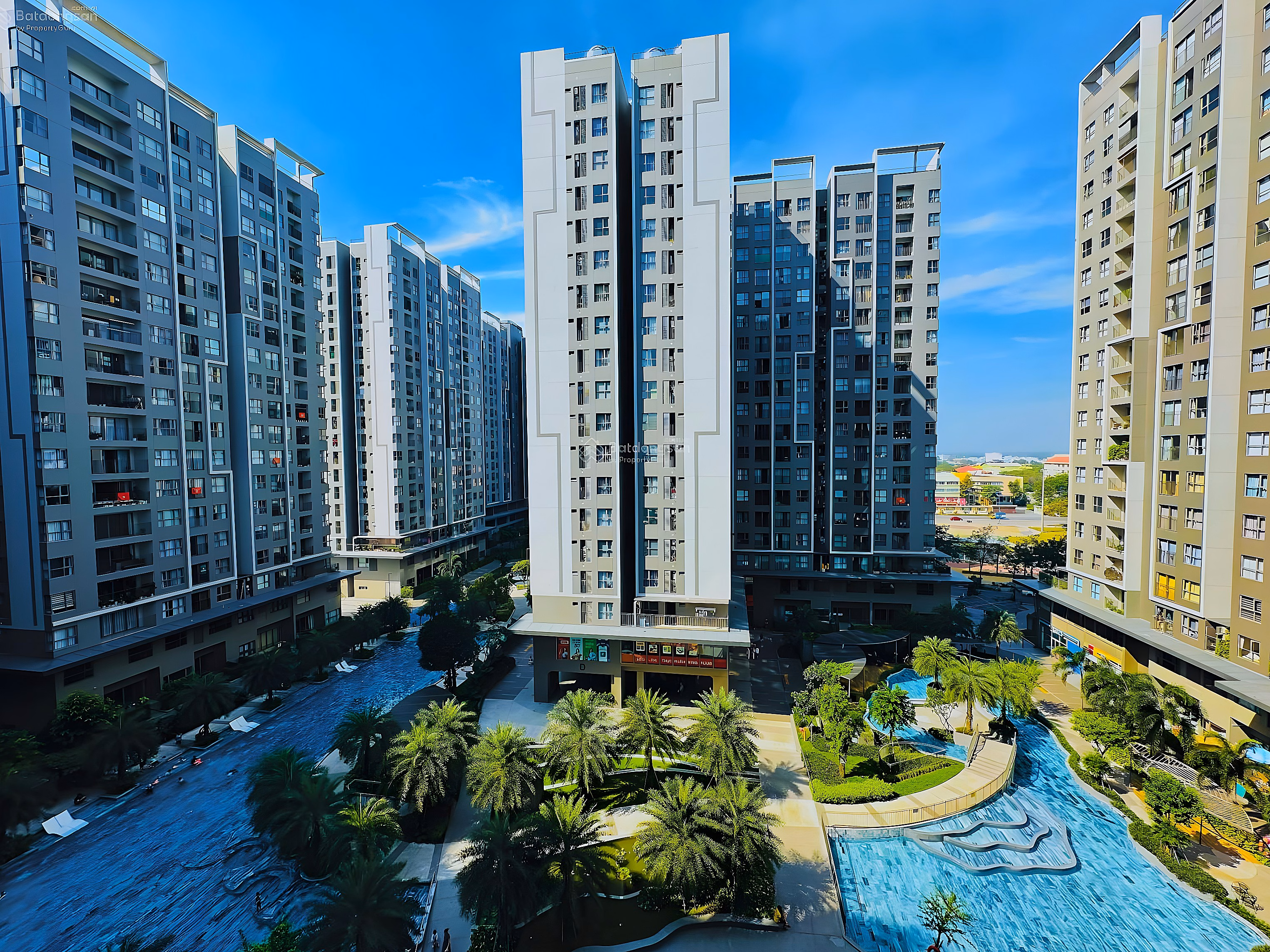 WestGate corner apartment 85m2 3 bedrooms 2 bathrooms only 12.9 million full beautiful furniture + cool breeze swimming pool view***
