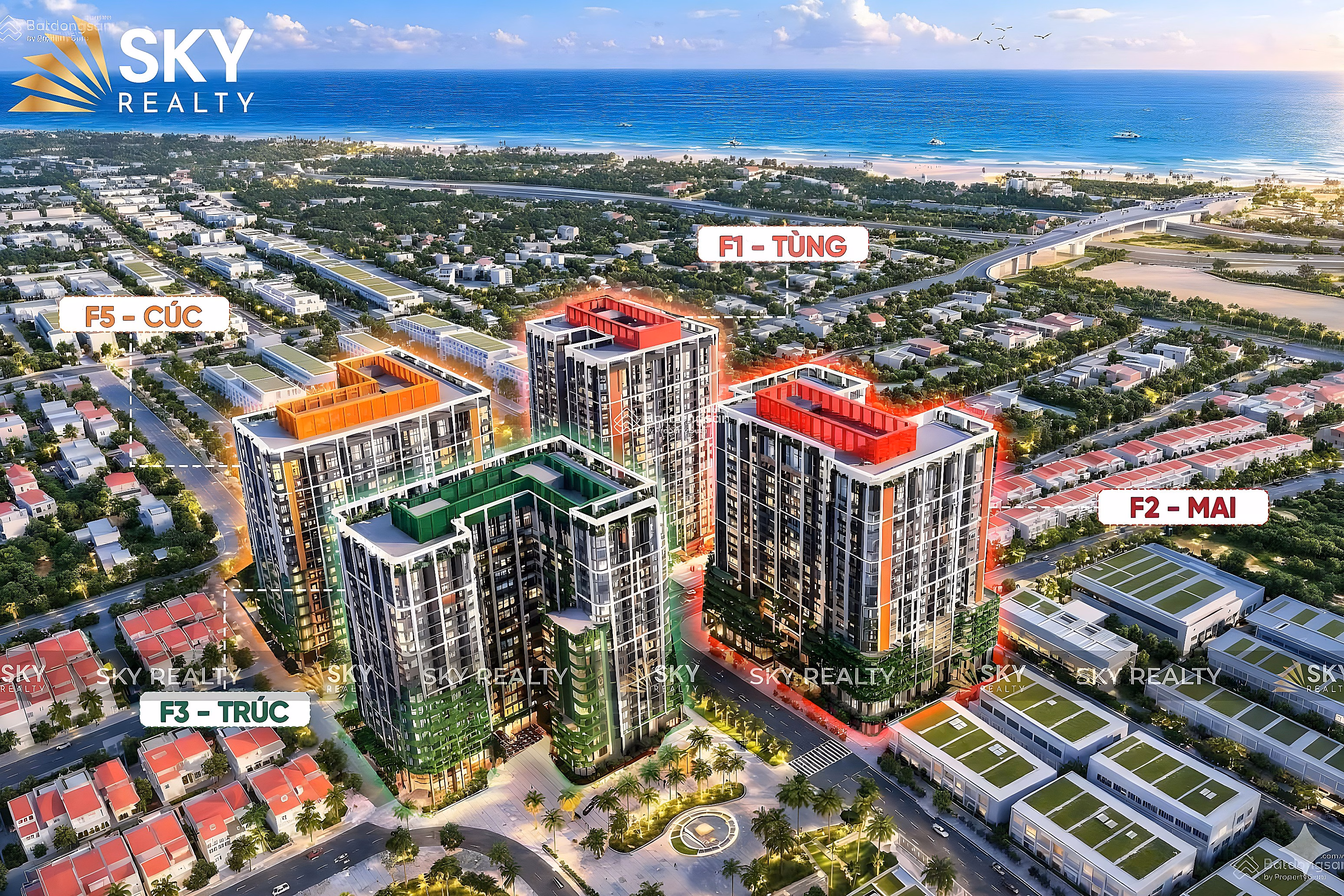 Sun FourS Tower Masterpiece in Da Nang discount up to 28.5% - 30 month support 0% interest
