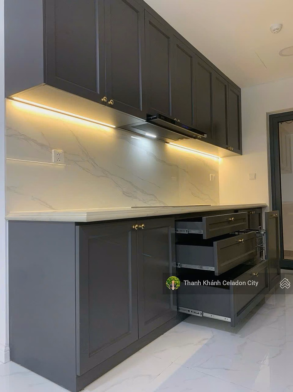 Skylinked car drive-up apartment - Private garage, 2 bedroom account, area 163m2 - Price 10 billion 6