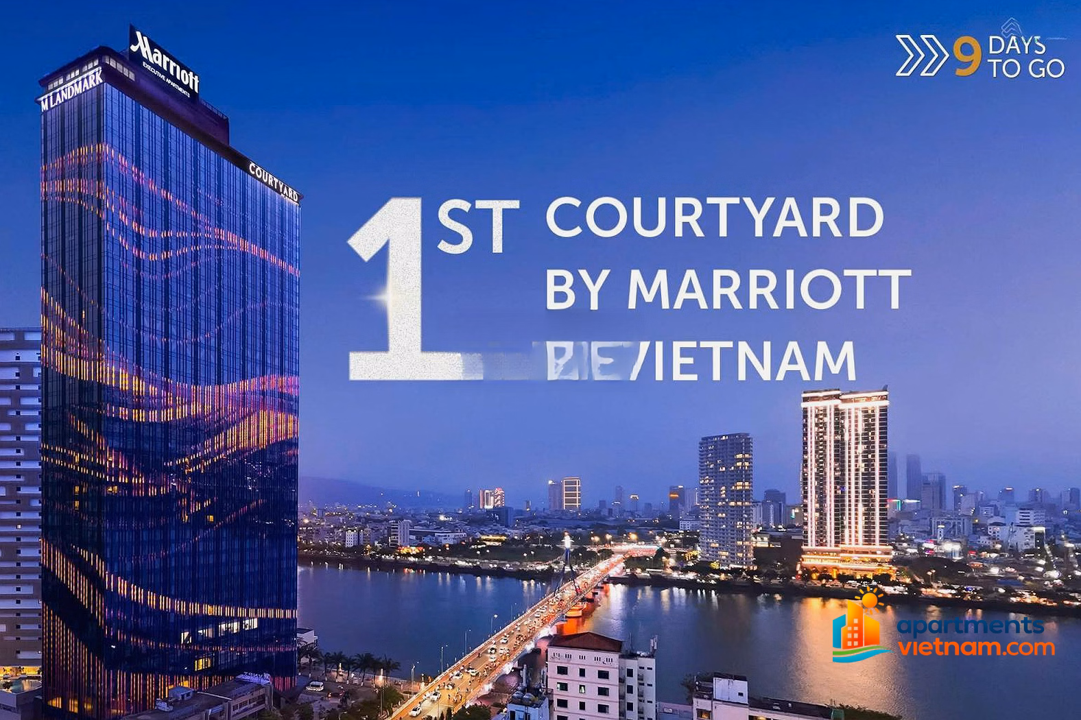 Apartment with direct view of Han River M Landmark, affirming the class of the upper class in Da Nang