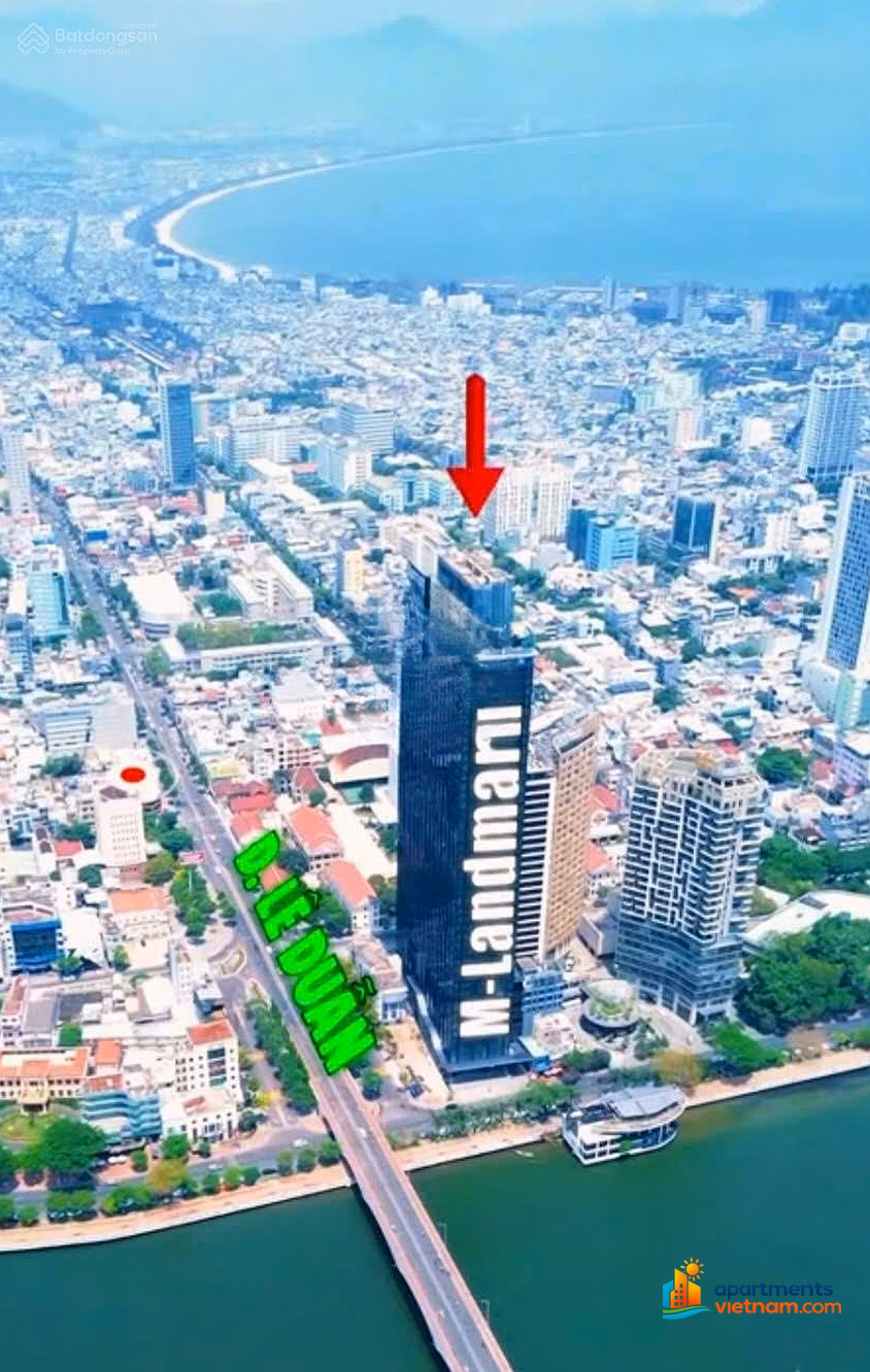 Apartment with direct view of Han River M Landmark, affirming the class of the upper class in Da Nang