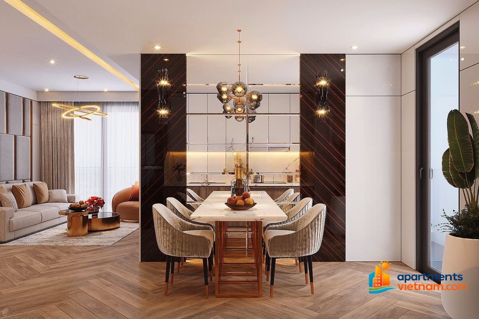 Selling luxury 2-bedroom apartment right next to Nguyen Trai Metro station, price 6.6 billion, long-term ownership
