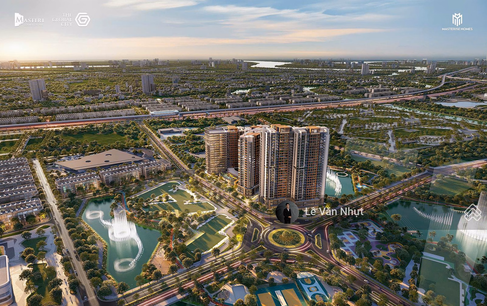 Extremely soft - 2 bedroom apartment Tower A Masteri Cosmo Central only 8.875 billion all in - middle floor pool and river view