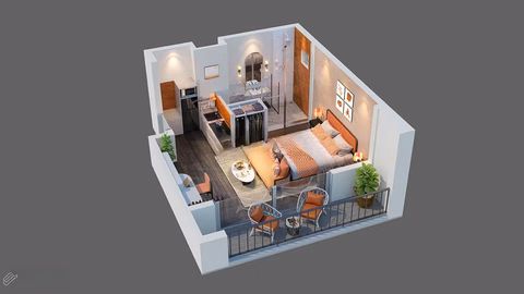 Exclusive beach view apartment at Bai Truong, middle floor, 45m2, TTS price only 2.8 billion. Contact: 0982 131 ***