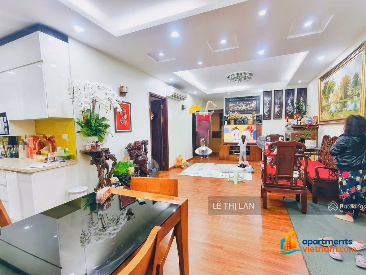 Ton That Tung 2nd floor collective 5 billion, beautiful house with red book Dong Da 35/120 m2 used 3 bedrooms 2 vs