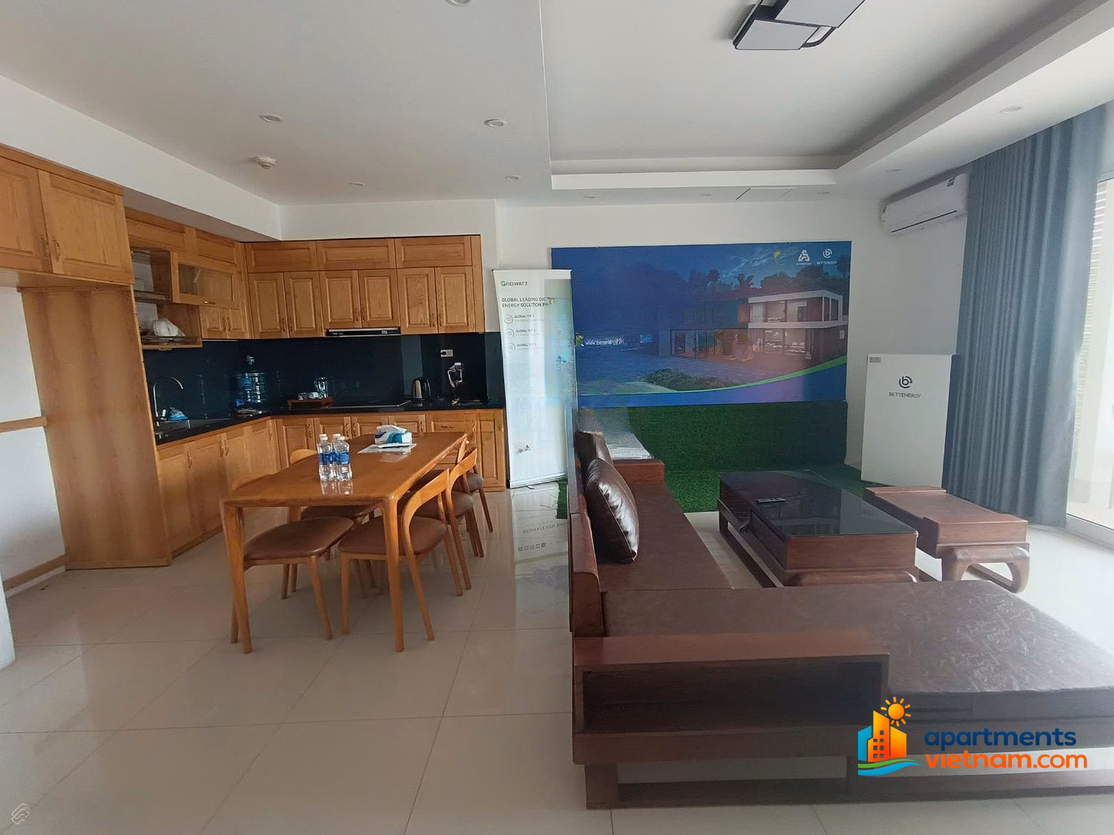 Fully furnished 2BR-2VS apartment for rent at Essensia building