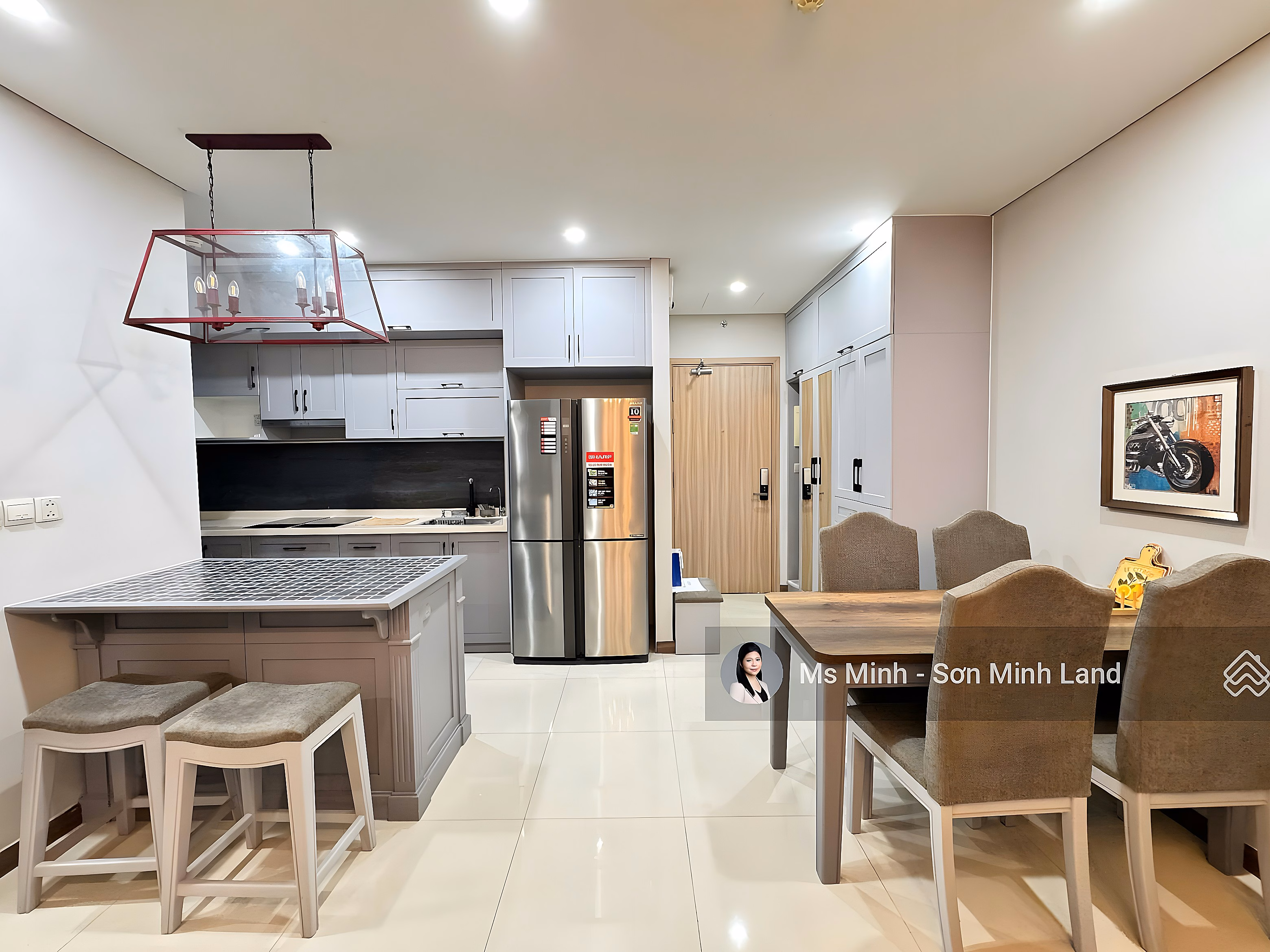 Beautiful new 1 bedroom apartment (57m2) for rent - available at romantic price at Ha Do Centrosa. Son Minh Land