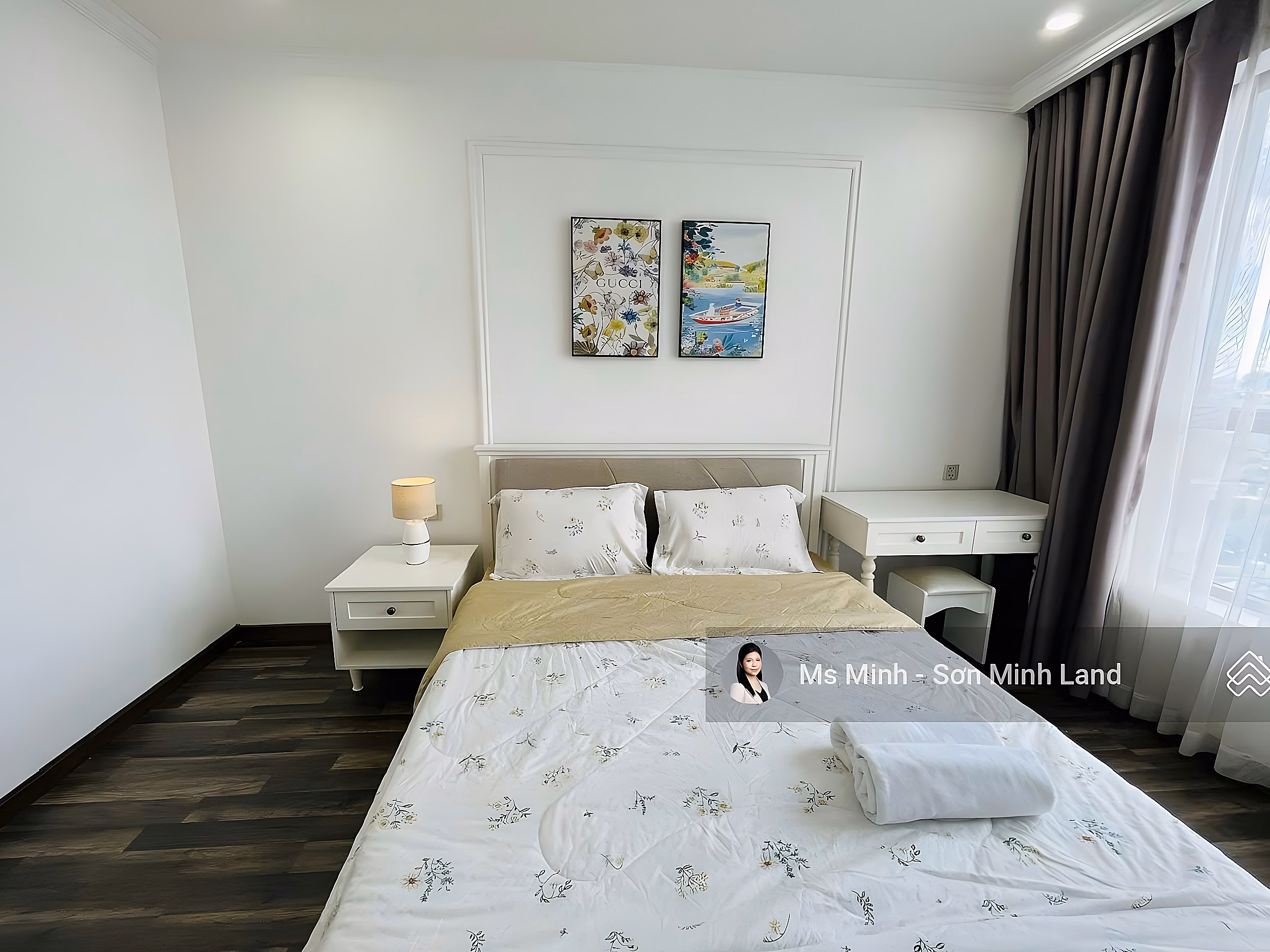 Beautiful new 2 bedroom 87m2 apartment for rent - available - sentimental price at Ha Do Centrosa. Son Minh Land