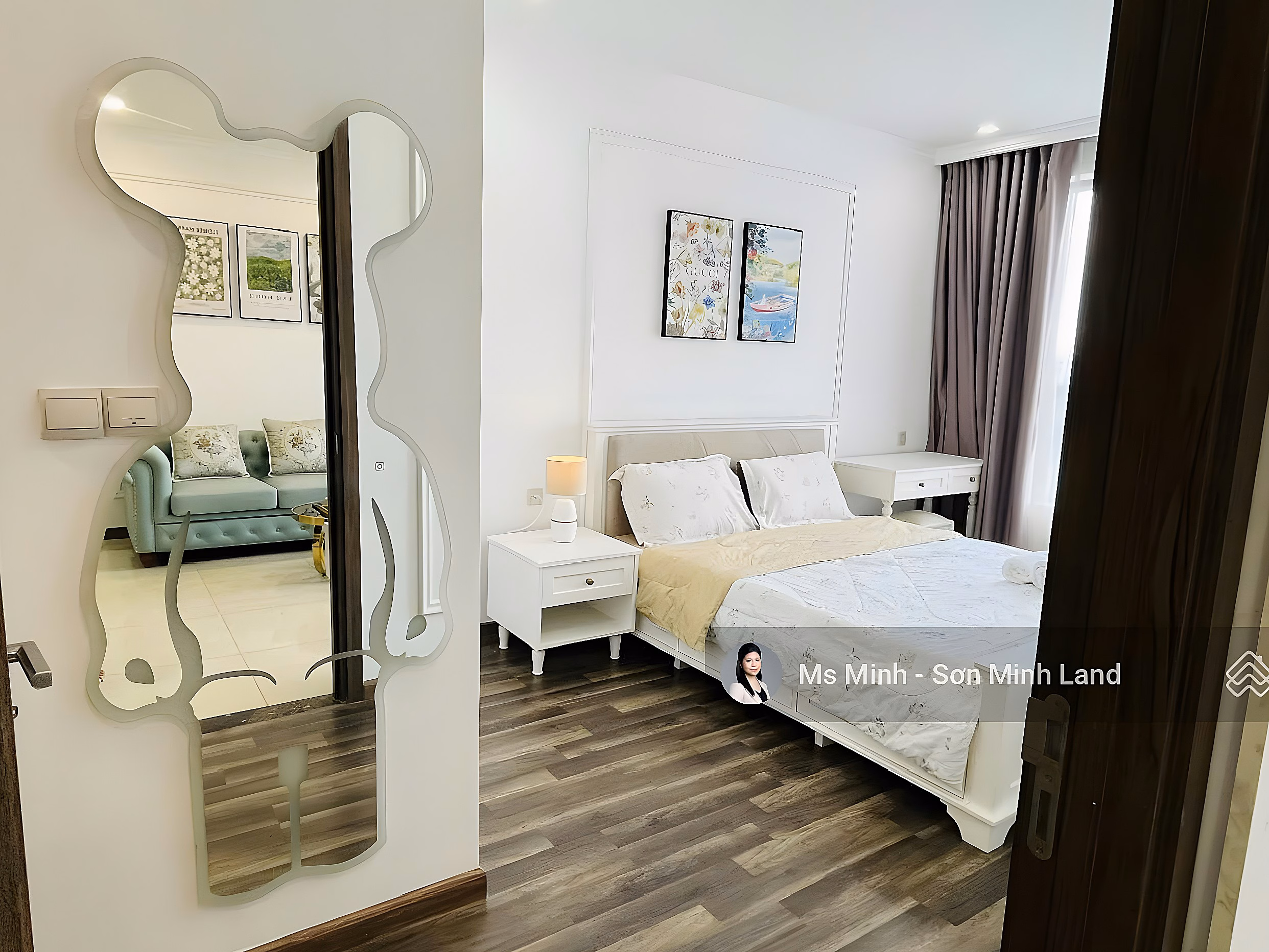 Beautiful new 2 bedroom 87m2 apartment for rent - available - sentimental price at Ha Do Centrosa. Son Minh Land