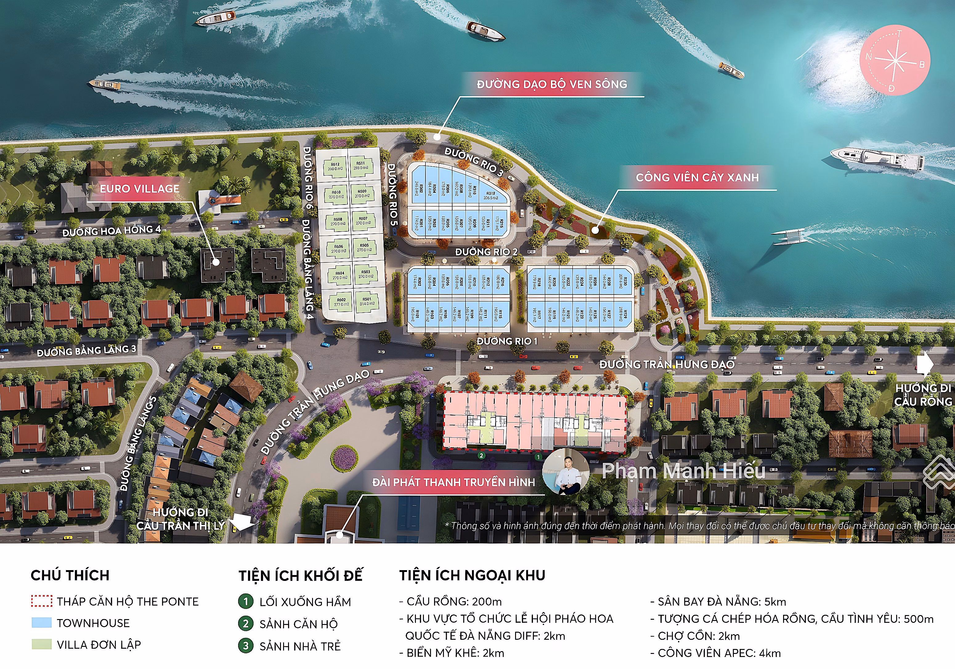 Super vip unique Han River front villa from investor Sun Group for the elite