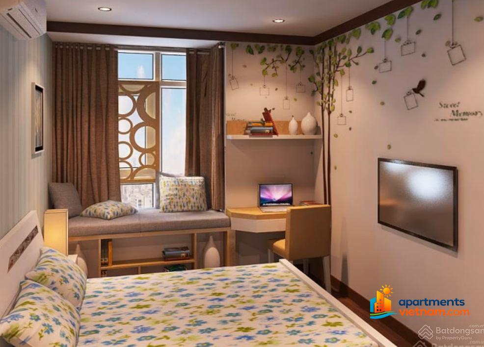 Hoang Anh Lakeview Residence Wiew apartment for rent with full furniture 30 million/month