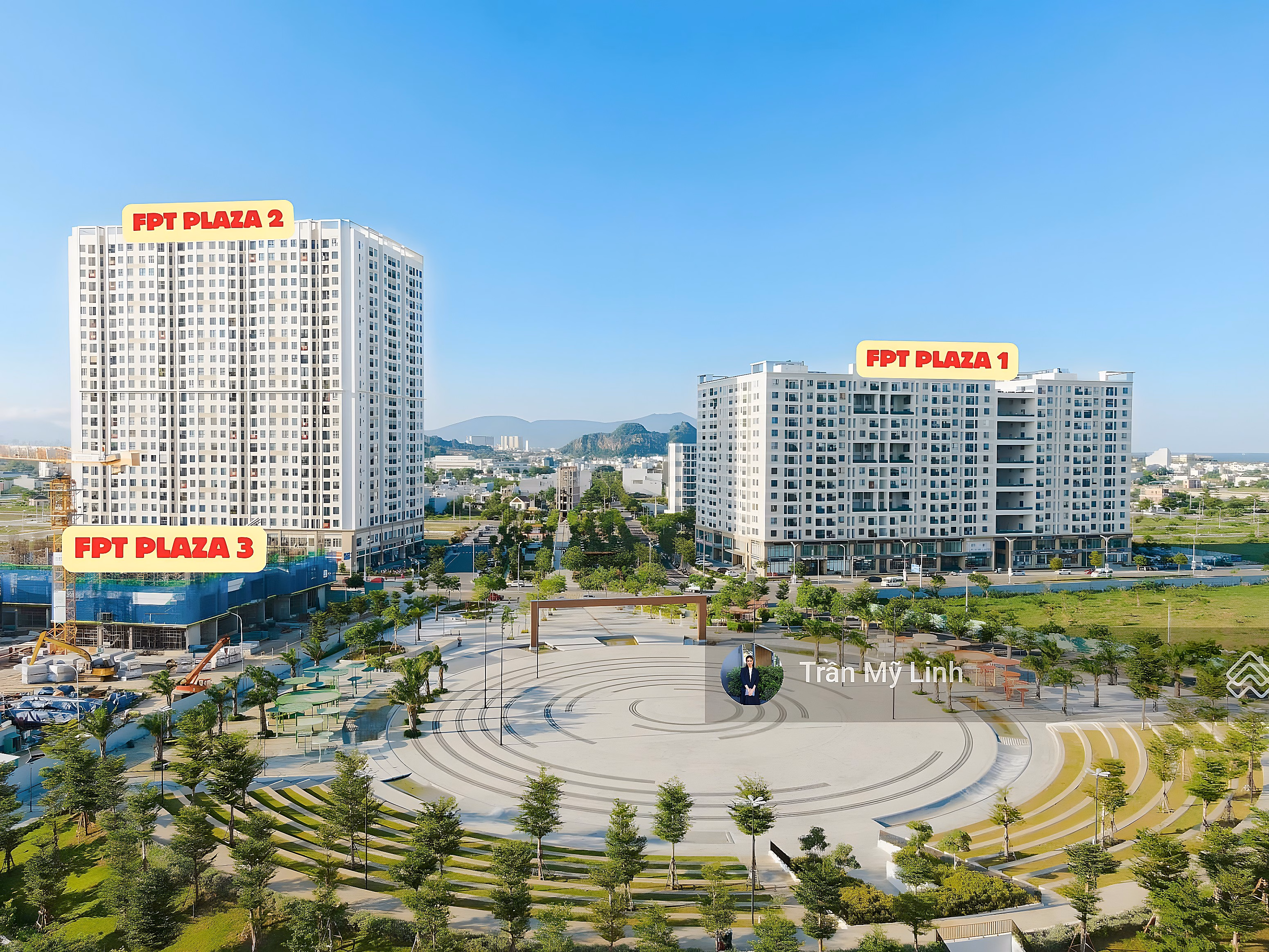 Lease! 2-bedroom apartment facing South with view to FPT complex Price only 13 million (Apr 2026 to receive house)***