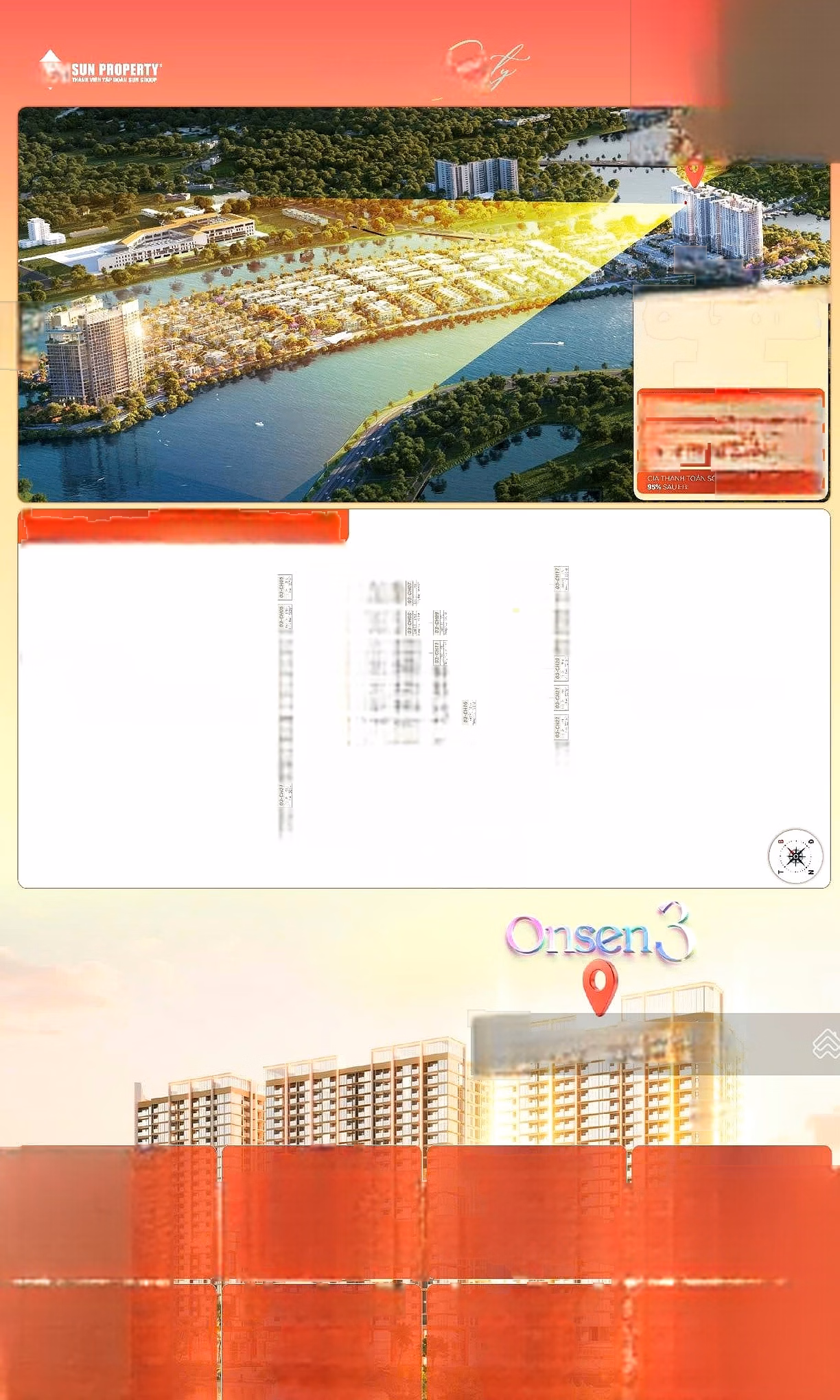 Sun Nha Trang - 1 bedroom apartment + 53.7m2 - Blockbuster policy for customers who book early