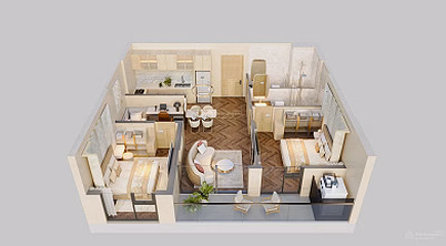The owner sold the 109m2 apartment (45 meters house + 64 meters garden) extremely rare 1% of the apartment fund publicly earned 8.6 billion