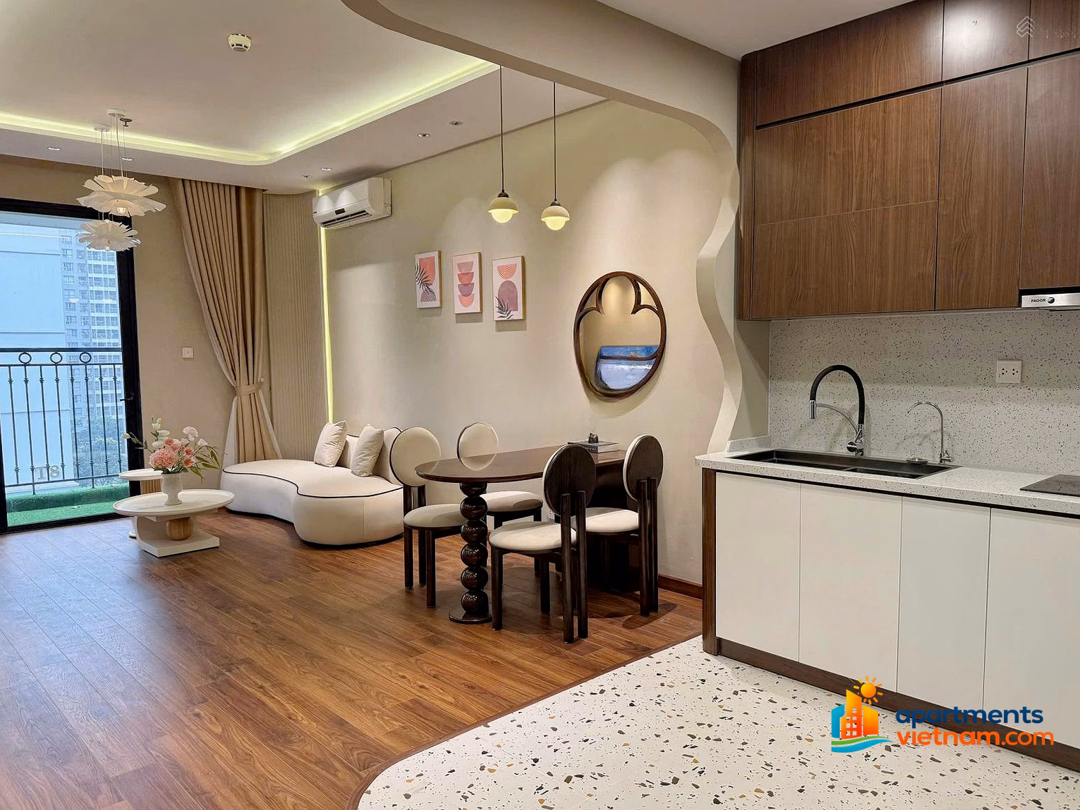 Apartment fund for rent with 1,2,3,4 bedrooms, very nice house, price from only 10.5 million/month - Vietnamese***