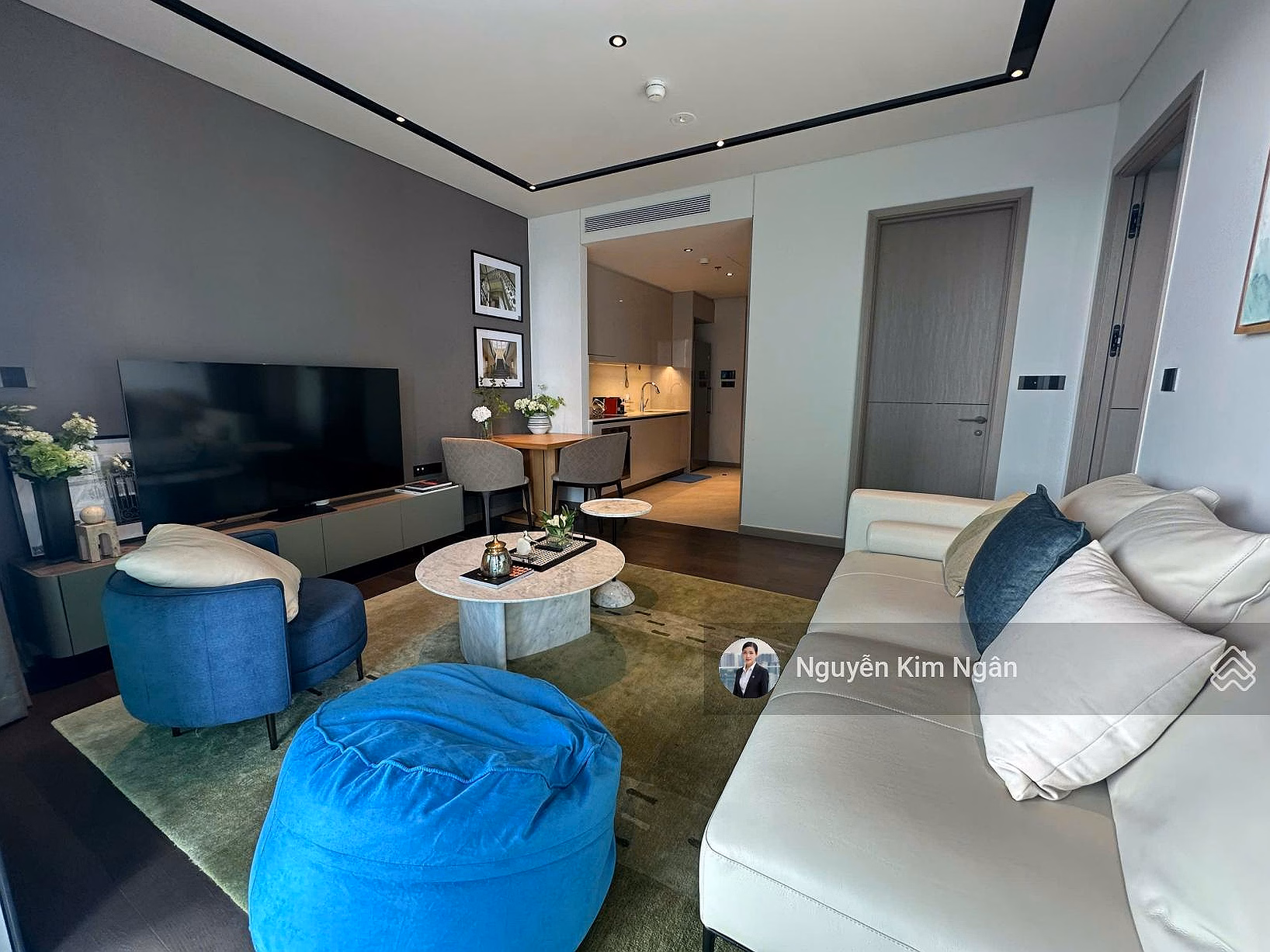 1 bedroom apartment for rent 38 million/month free of management fee at Grand Marina Saigon