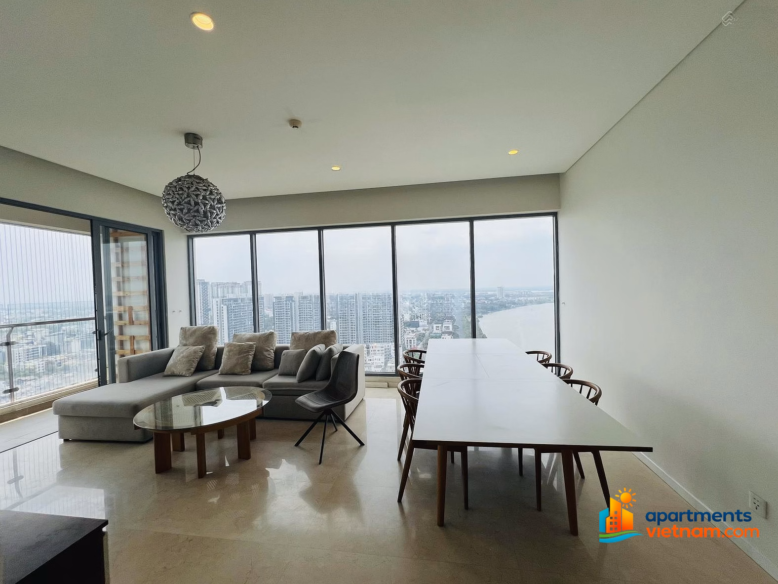 Rare! Good price with river view 117m²: 60 million Fully furnished to move in right at Diamond Island