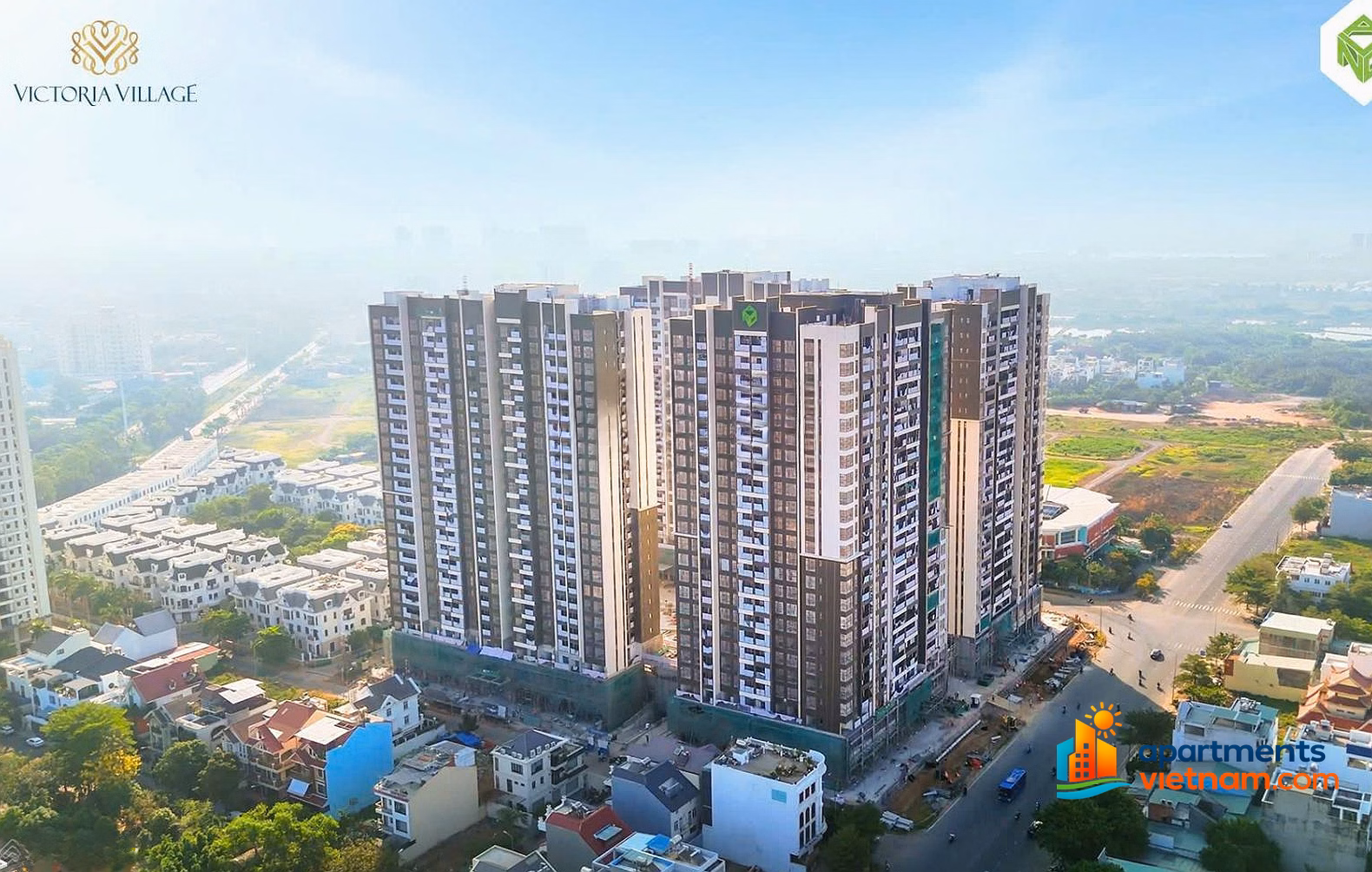 Corner apartment 73m2 price only 6.7 billion full VAT, nice view